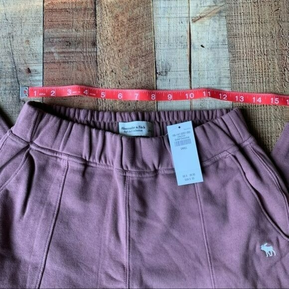 Abercrombie and Fitch mauve pink soft jogger sweat pants - S - Picture 5 of 9
